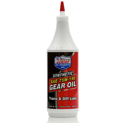 Lucas Oil Synthetic Sae 75w-140 Transmission/differential Lube - 1 Quart