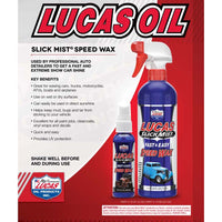 Lucas Oil Slick Mist Speed Wax - 24 Ounce
