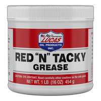 Lucas Oil Red N Tacky Grease - 1 Pound Tub