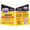Lucas Oil Sae 30 Break-in Oil - 5 Quart
