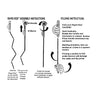 Atsko Rapid Rod 26" Collapsible Gun Cleaning Rod With Nylon Case And 5 Jags
