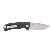 Sog Tellus Atk 3.5" Folding Pocket Knife (black + Blaze Orange)