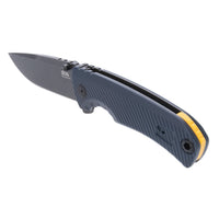 Sog Tellus Atk 3.5" Folding Pocket Knife (squid Ink + Yellow)