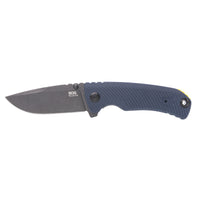 Sog Tellus Atk 3.5" Folding Pocket Knife (squid Ink + Yellow)
