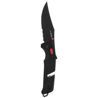 Sog Trident At 3.7" Folding Pocket Knife (black & Red)
