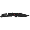 Sog Trident At 3.7" Folding Pocket Knife (black & Red)
