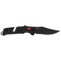 Sog Trident At 3.7" Folding Pocket Knife (black & Red)