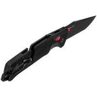 Sog Trident At 3.7" Folding Pocket Knife (black & Red)