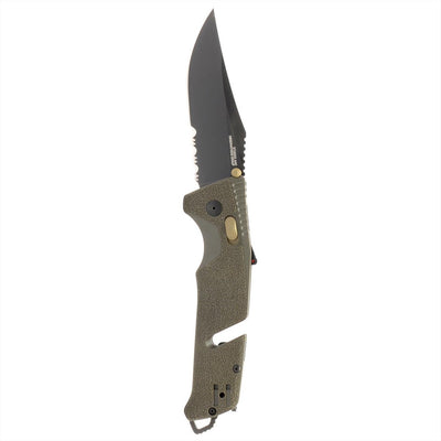 Sog Trident At Partially Serrated 3.7