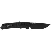 Sog Flash At 3.45" Folding Pocket Knife (blackout)