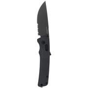Sog Flash At Partially Serrated 3.45" Folding Pocket Knife (urban Grey)