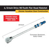 Titan 1/2" Drive X 16" Flat Head Ratchet - 90 Tooth