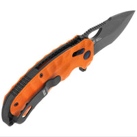 Sog Kiku Xr Lte 7.5" Folding Pocket Knife (blaze Orange)