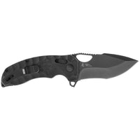 Sog Kiku Xr Lte 7.5" Folding Pocket Knife (blackout Micarta + Carbon )