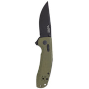 Sog Sog-tac Xr 3.39" Folding Pocket Knife (od Green )