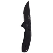 Sog Sog-tac Xr Serrated 3.39" Folding Pocket Knife (blackout)