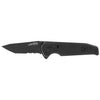 Sog Vision Xr Partially Serrated 3.36" Folding Pocket Knife (black)