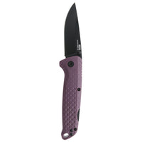 Sog Adventurer Lb 3" Folding Pocket Knife (dusk Purple + Black)