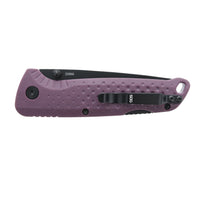 Sog Adventurer Lb 3" Folding Pocket Knife (dusk Purple + Black)