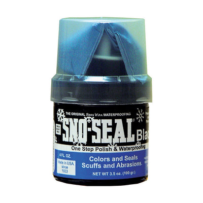 Atsko Sno-seal Original Beeswax Waterproofing Seasonal Leather Protection + Applicator (4 Oz. Jar)