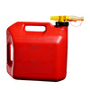 No-spill 5-gallon Gas Can Red With Viewstripe Pro Stripe