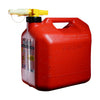 No-spill 5-gallon Gas Can Red With Viewstripe Pro Stripe