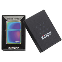 Zippo Windproof Lighter Spectrum Finish W/zippo Logo