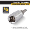 Titan 2mm Hex Bit Socket - 1/4" Drive