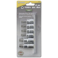 Titan Torx Bit Socket Set (6 Piece Set)