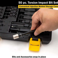 Titan 50 Pc Torsion Impact Bit Set