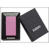 Zippo Windproof Lighter Pink Matte Slim