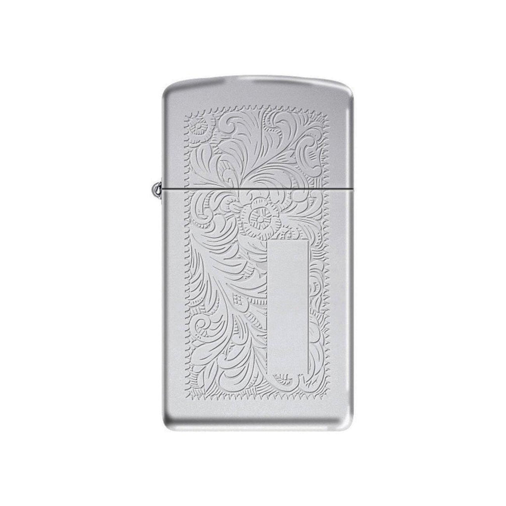 Zippo Windproof Lighter Slim Venetian Venetian Chrome Finish