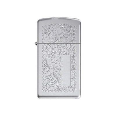 Zippo Windproof Lighter Slim Venetian Venetian Chrome Finish