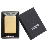 Zippo Windproof Lighter Armor (1.5 Times Thicker)  High Polish Brass