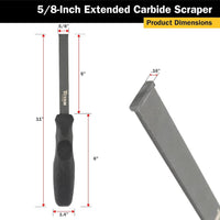 Titan 5/8" Extended Carbide Scraper