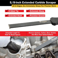 Titan 5/8" Extended Carbide Scraper