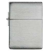 Zippo Windproof Lighter 1935 Replica W/o Slashes Brushed Chrome