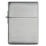 Zippo Windproof Lighter 1935 Replica W/o Slashes Brushed Chrome