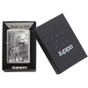 Zippo Windproof Lighter Timberwolves Emblem Brushed Chrome