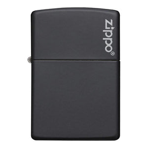 Zippo Windproof Lighter Black Matte W/zippo Logo