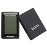 Zippo Windproof Lighter Green Matte