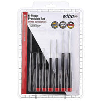 Wiha Precision Slotted Screwdriver Set - 6 Piece Set