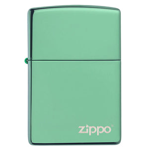 Zippo Windproof Lighter Classic High Polish Green