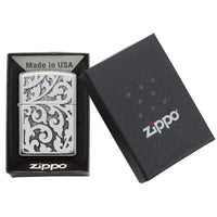 Zippo Windproof Lighter Filigree High Polish Chrome