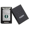 Zippo Windproof Lighter Dragon Eye High Polish Chrome Armor