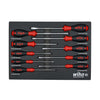 Wiha Softfinish Cushion Grip Screwdriver Tray Set (10-piece)