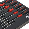 Wiha Softfinish Cushion Grip Screwdriver Tray Set (10-piece)
