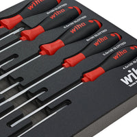 Wiha Softfinish Cushion Grip Screwdriver Tray Set (10-piece)