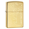 Zippo Windproof Lighter Venetian High Polish Brass (venetian Brass)