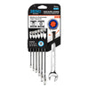 Zero Degree Metric Ultra-precise Gearless Ratchet Wrench Set (7-piece)